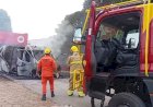 Incêndio em Ambulância do SAMU de Aragarças Mobiliza Corpo de Bombeiros