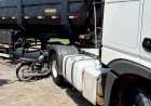 Motociclista Ferido em Acidente com Carreta em Nova Mutum