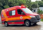 Mulher fica ferida após caminhão sair da pista em rodovia de Mato Grosso