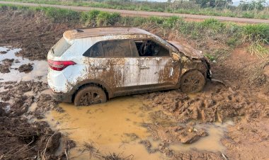 Homem é Resgatado Após Capotagem na BR-174 em Pontes e Lacerda