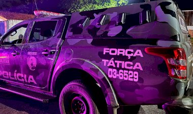 Força Tática prende homem suspeito de ameaçar esposa em Sinop