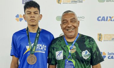 Ruan Cristian traz medalha de bronze para Lucas do Rio Verde no Brasileiro Interclubes Sub-16