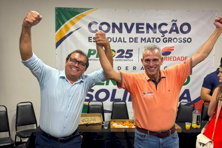 PRD e Solidariedade formalizam candidaturas a deputado federal em Mato Grosso