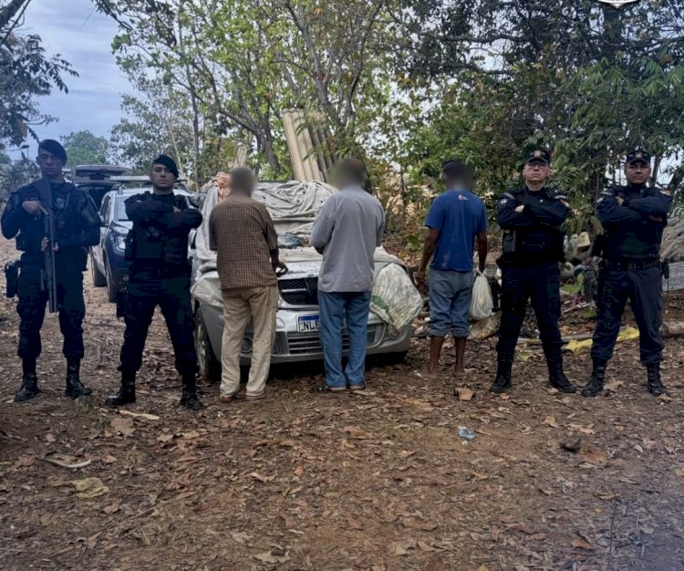 Três Detidos em Barra do Garças por Ocupação Irregular em Área de Preservação