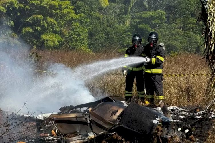 Avião com histórico de acidente no Alasca cai em Água Boa e deixa três mortos