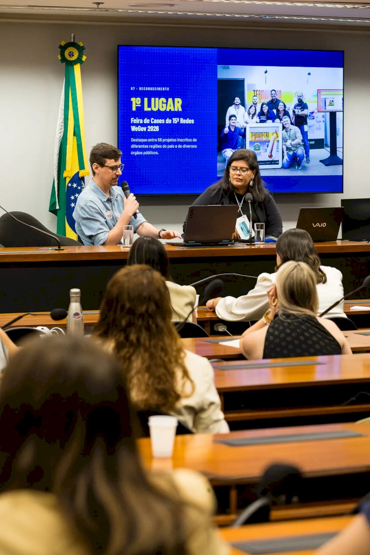 Inovação Pública: 'Termômetro de Notícias' da ALMT Ganha Destaque em Congresso Nacional