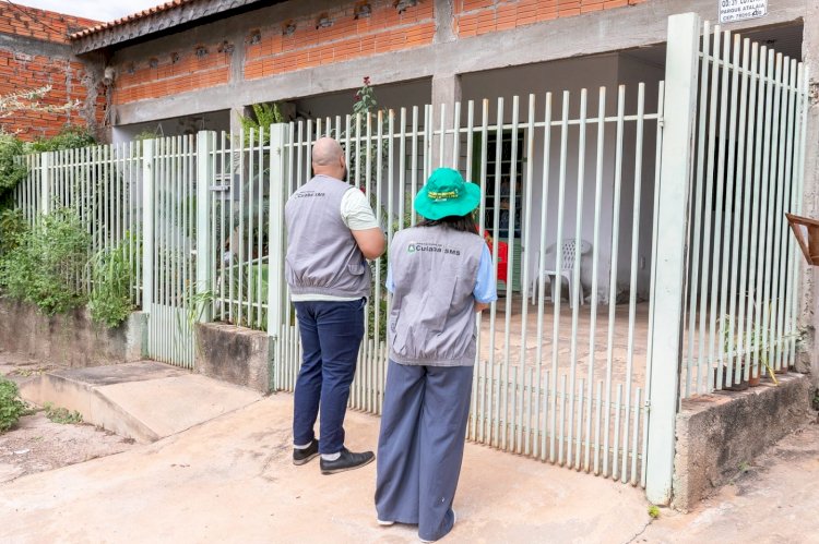 Cuiabá Reduz Casos de Dengue em 2026 e Realiza Mais de 805 Mil Vistorias em Imóveis