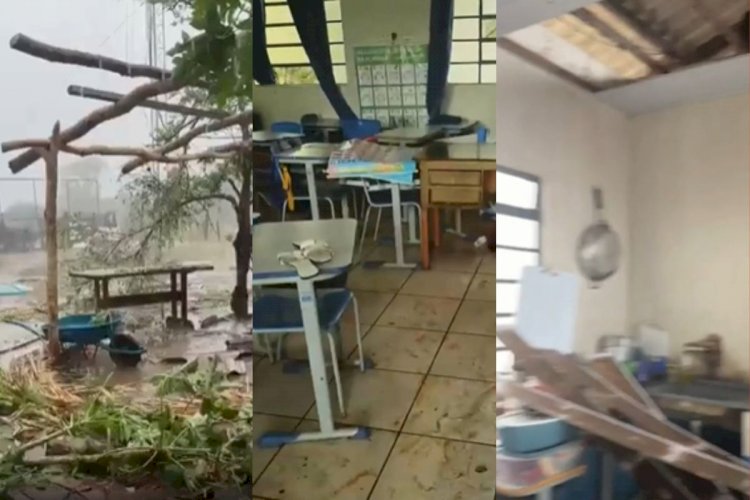Tempestade em Mato Grosso: Estragos em Escolas e Desabrigados em Várias Cidades