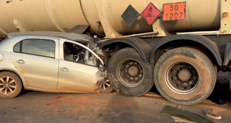 Tragédia na BR-364: Colisão entre Carro e Carreta Deixa um Morto