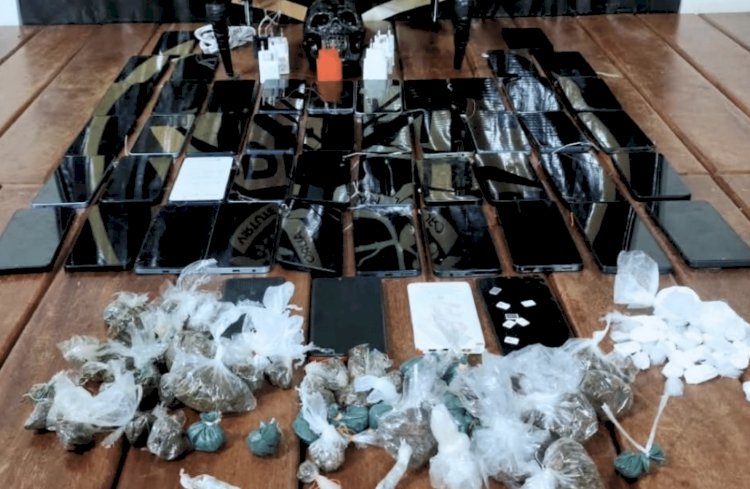 Polícia Penal Apreende 47 Celulares em Ação no Presídio Mata Grande