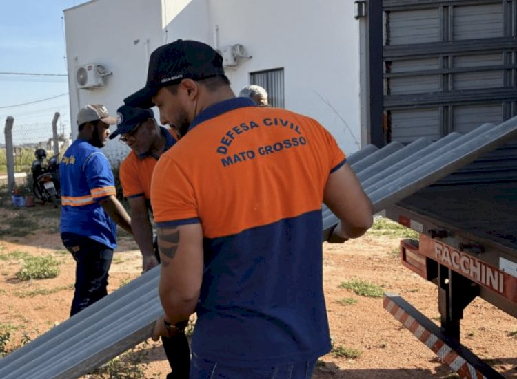 Defesa Civil de Mato Grosso Envia Ajuda Humanitária a Cidades Atingidas por Chuvas