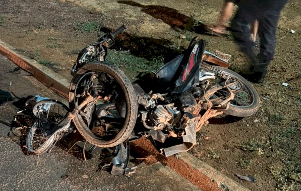 Jovem perde a vida em colisão entre moto e carro em Guarantã do Norte