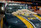 PRF encontra 12 tabletes de cocaína em compartimento oculto de veículo
