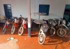 PM de Campinápolis faz apreensões de motocicletas sem escapamentos que causavam perturbação ao sossego público