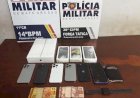 PM prende dupla por roubo a loja de produtos eletrônicos em Primavera do Leste