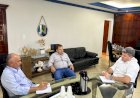 Prefeitos de Novo São Joaquim e Santo Antônio do Leste se reúnem para firmar possível parceria na área da saúde entre os municípios
