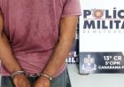 Autor de homicídio no Maranhão é preso pela PM em Canarana