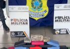 Polícia Militar e PRF prendem homem com 25 quilos de pasta base em Canarana
