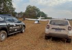 Carga de drogas é apreendida após queda de aeronave na zona rural de Barra do Garças