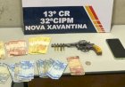 PM prende suspeito com arma de fogo durante operação tolerância zero em Nova Xavantina