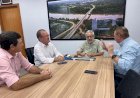 Prefeito de Querência articula soluções para a MT-109 e reconstrução de pontes em Cuiabá