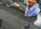 Piloto de motocicleta atingida por caminhão bitrem não resiste aos ferimentos e morre em Água Boa