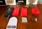 Arma suspeita de ligação com série de assassinatos em Querência e Canarana é apreendida pela Polícia Civil enterrada em região de mata