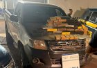 Fundo falso de caminhonete escondia 43 kg de drogas em Canarana