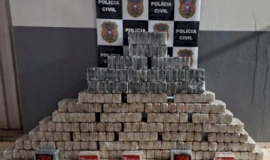 Polícia Civil apreende mais de 450 kg de drogas em MT