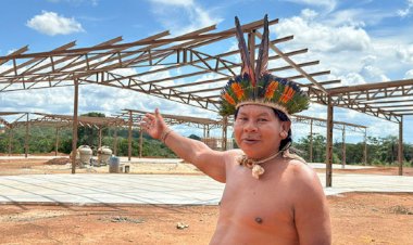 Após 60 anos, construção de novo prédio da Escola Indígena Dom Felippo Rinaldi está em andamento