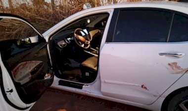 Taxista é encontrado morto em Água Boa; carro estava ligado e com sangue