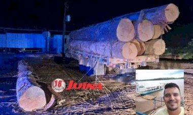 Motorista é atingido por tora de madeira ao descarregar caminhão e morre em MT