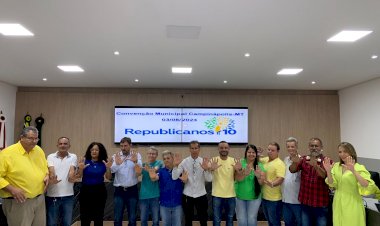 Republicanos confirma Jeovan Faria e Eurides Silvestre à prefeitura de Campinápolis