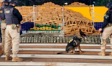 Gefron apreende em Cuiabá 650 kg de maconha em Hilux furtada