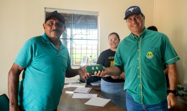 Parceria entre Sindicato Rural de Campinápolis e Senar MT entrega óculos de grau aos pacientes atendidos no Mutirão Rural