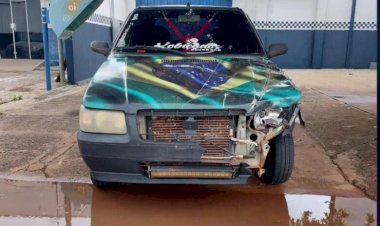 Menor furta veículo e acaba apreendido pela Polícia Militar na região do Araguaia