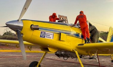Barra do Garças terá reforço de duas aeronaves no combate ao incêndio no Parque Serra Azul