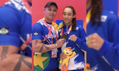 Ouro em Brasília! Jhennifer Pires de Água Boa é bicampeã nos Jogos da Juventude