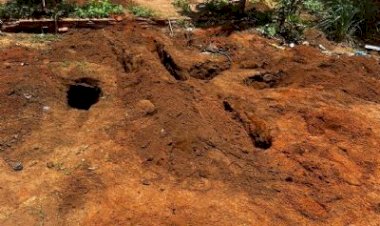 Cadáver enterrado em quintal de residência em Água Boa (MT) é localizado pela PM e três pessoas são presas