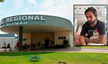 Empresário acusa negligência médica e vai processar hospital em Água Boa (MT)