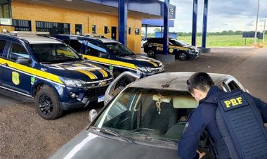 Carro roubado há quatro anos é recuperado durante abordagem da PRF em Barra do Garças