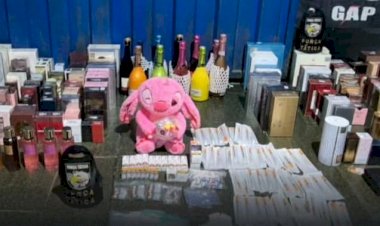 PM de Nova Xavantina apreende medicamentos ilegais e produtos contrabandeados durante operação integrada