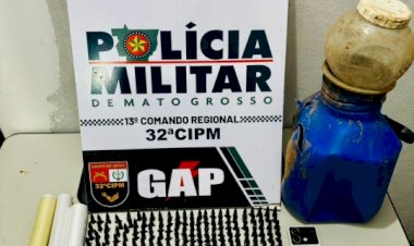 Chefe de organização criminosa é preso durante Operação Tolerância Zero em Nova Xavantina