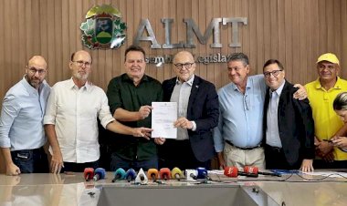 Governador entrega projeto de lei para diminuir custo do diesel e congelar Fethab até 2026