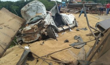 Caminhoneiro perde controle após falha mecânica e provoca grave acidente na BR-158 em Nova Xavantina