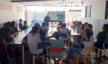 Polícia Militar realiza ação educativa contra bullying em escola de São José do Couto
