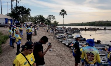 Festival de Pesca começa último dia com café da manhã para cerca de 2 mil pessoas e disputa entre 30 equipes
