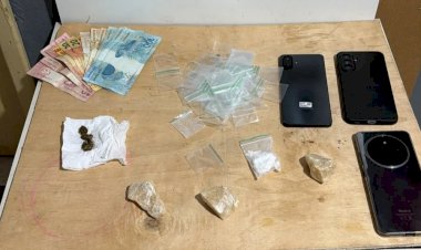 Polícia desarticula ponto de venda de drogas em quitinetes e prende suspeitos em Canarana
