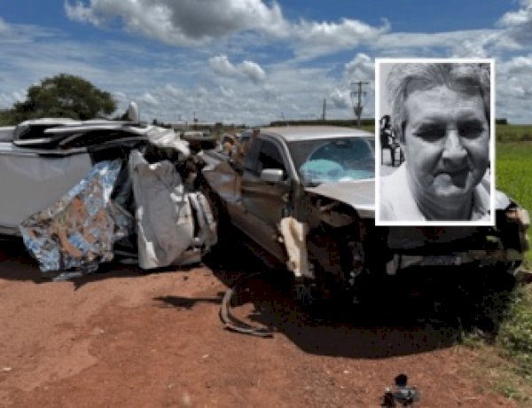 Irmão do prefeito de Canarana morre em grave acidente na MT-326 e causa comoção na cidade
