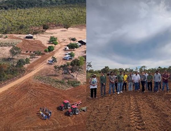 General Carneiro inicia projeto para fortalecer agricultura familiar em aldeia Xavante